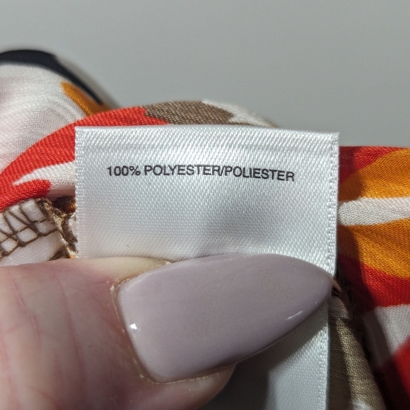 Kasper Separates Floral Multicolored Sleeveless Top - Picture 5 of 7